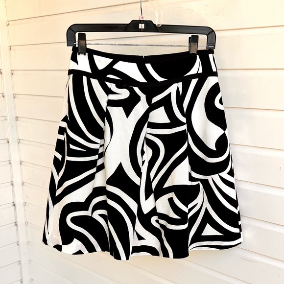 Ann Taylor Dresses & Skirts - Ann Taylor skirt size 0 black and off-white EUC